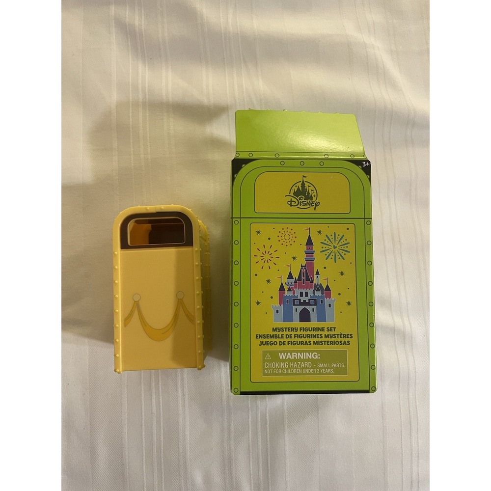 NEW Open Box 2026 Disney Parks Boxed Figurine Set - Trash Can - Belle